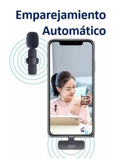 Micrófono De Solapa K8 (ANDROID Y IPHONE)